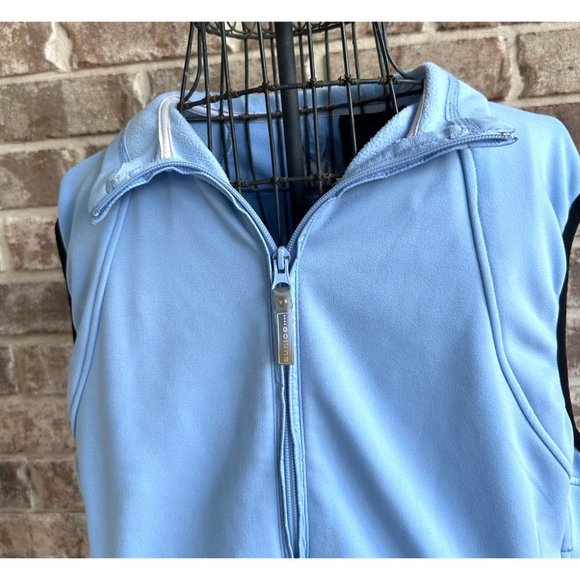 Ladies Sunice Weather Vest Size M Blue Front Zp Pockets Lined Golf Tenni… - Picture 2 of 12